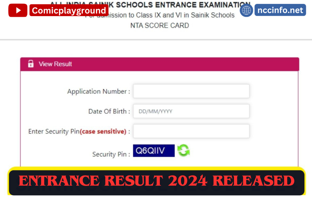 Exciting Update SAINIK School Entrance exam Results