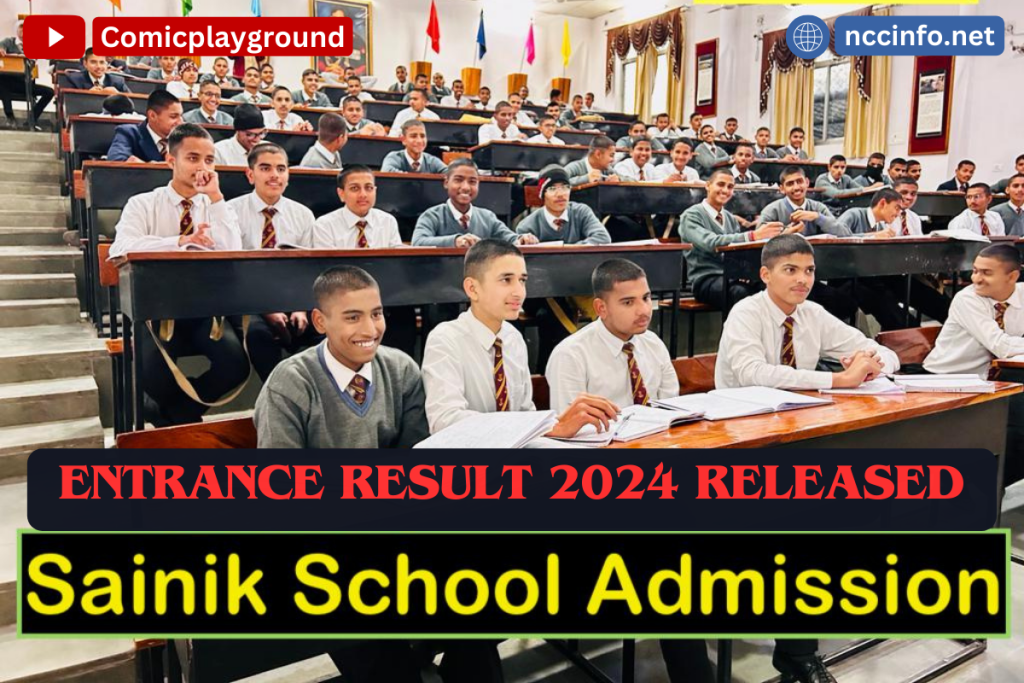 Exciting Update SAINIK School Entrance exam Results